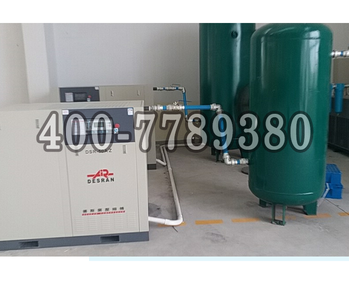 南京某客戶使用兩臺(tái)德斯蘭變頻空壓機(jī)
